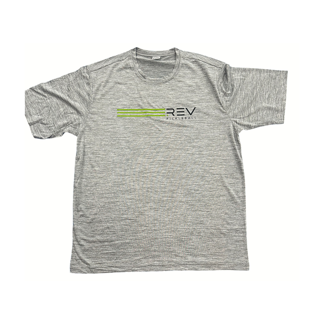 Rev Pickleball Logo Sport-Tek® PosiCharge® Electric Heather Tee Rev Pickleball Logo Sport-Tek® PosiCharge® Electric Heather Tee