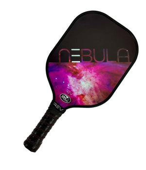 Angled view of the REV NEBULA Pickleball Paddle Orion