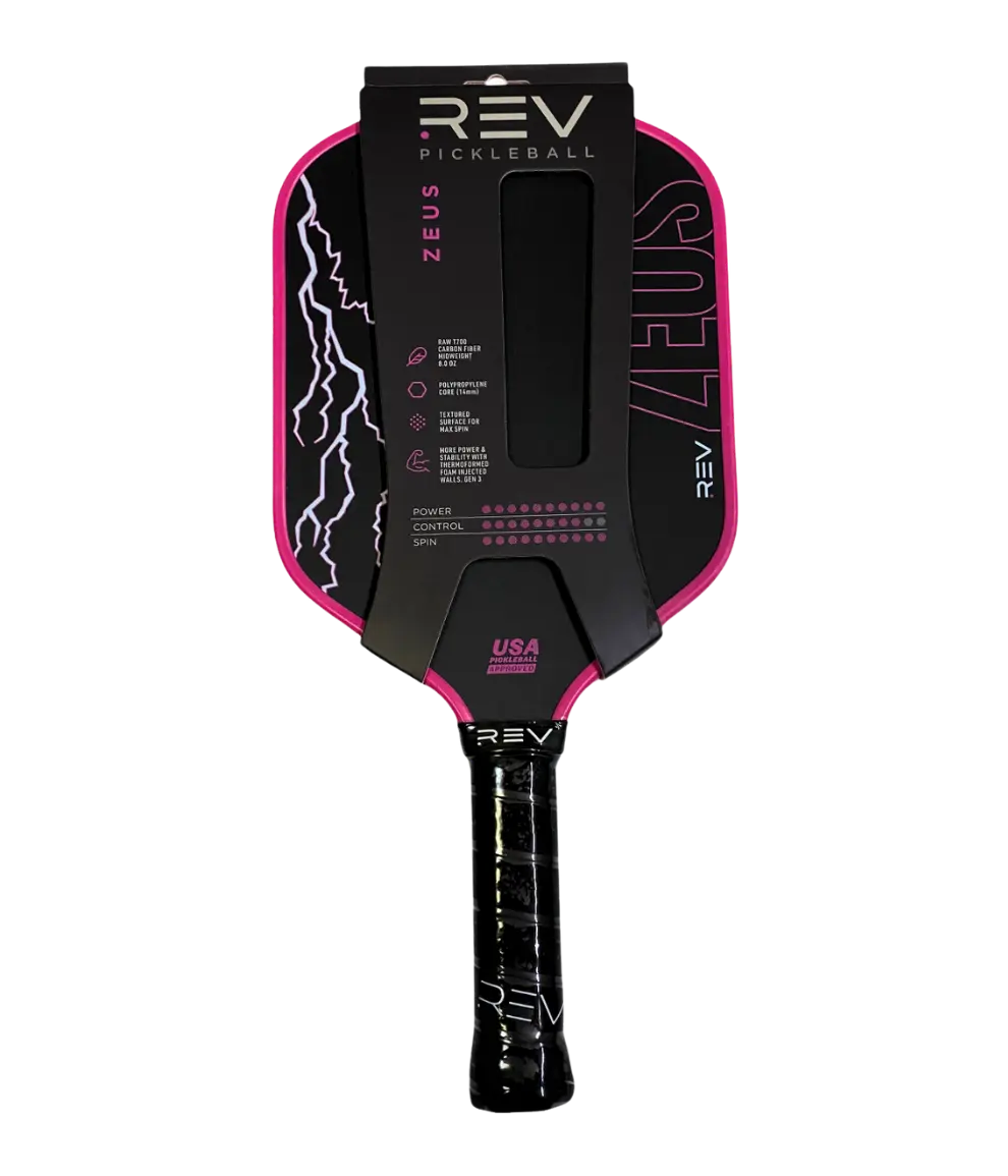ZEUS Power Pickleball Paddle | REV Pickleball