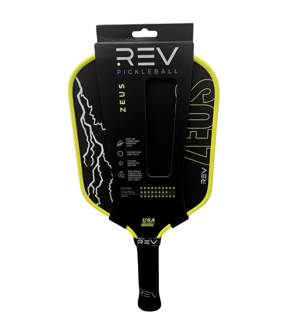 ZEUS Power Pickleball Paddle | REV Pickleball
